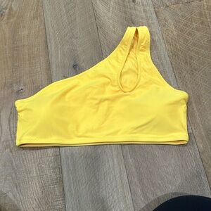 Yellow bikini top